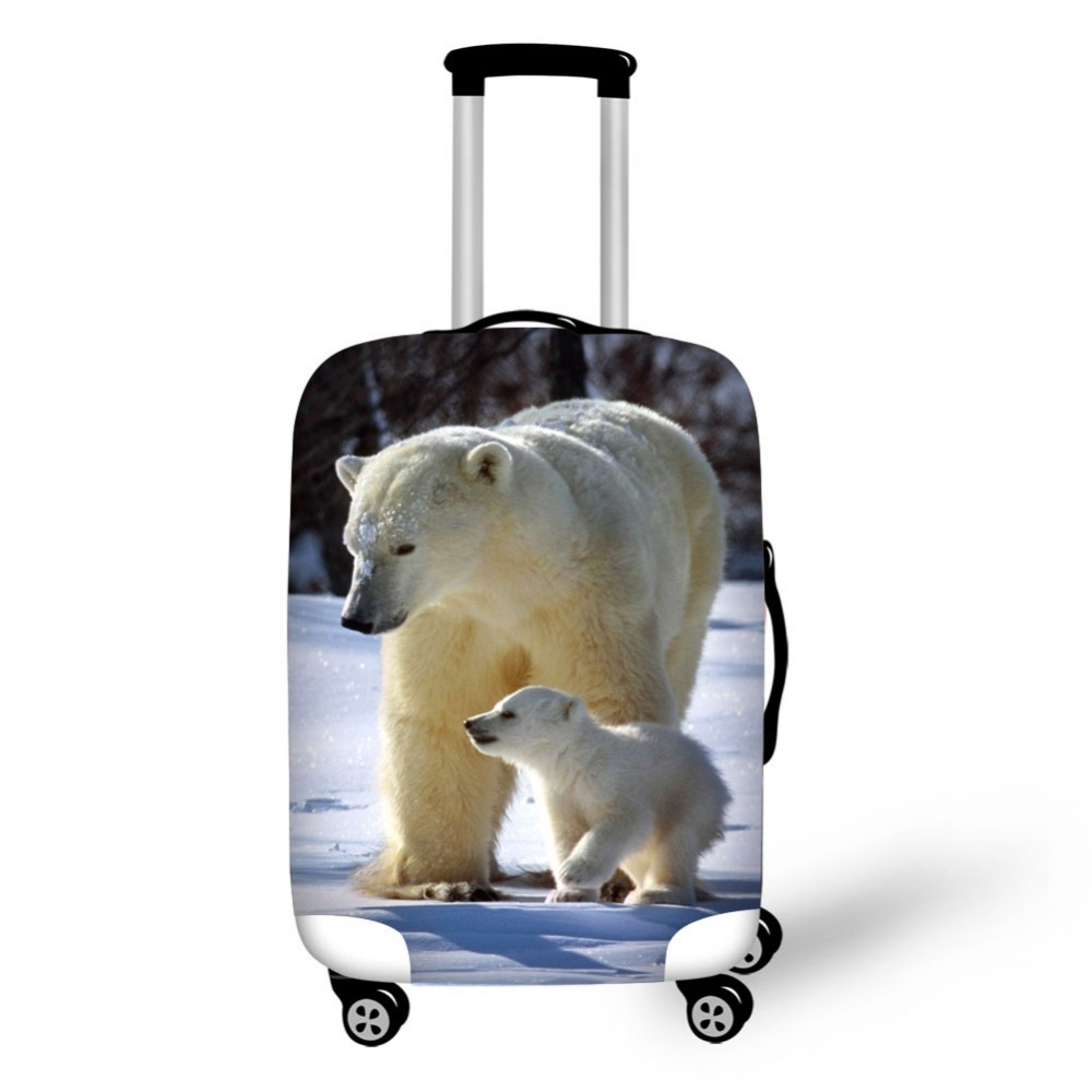 Waterproof Suitcase Cover Protector - 極動物旅行かばん保護カバー,スーツケース,防水ラゲッジカバー,アクセサリーバッグ,トラベルトロリー