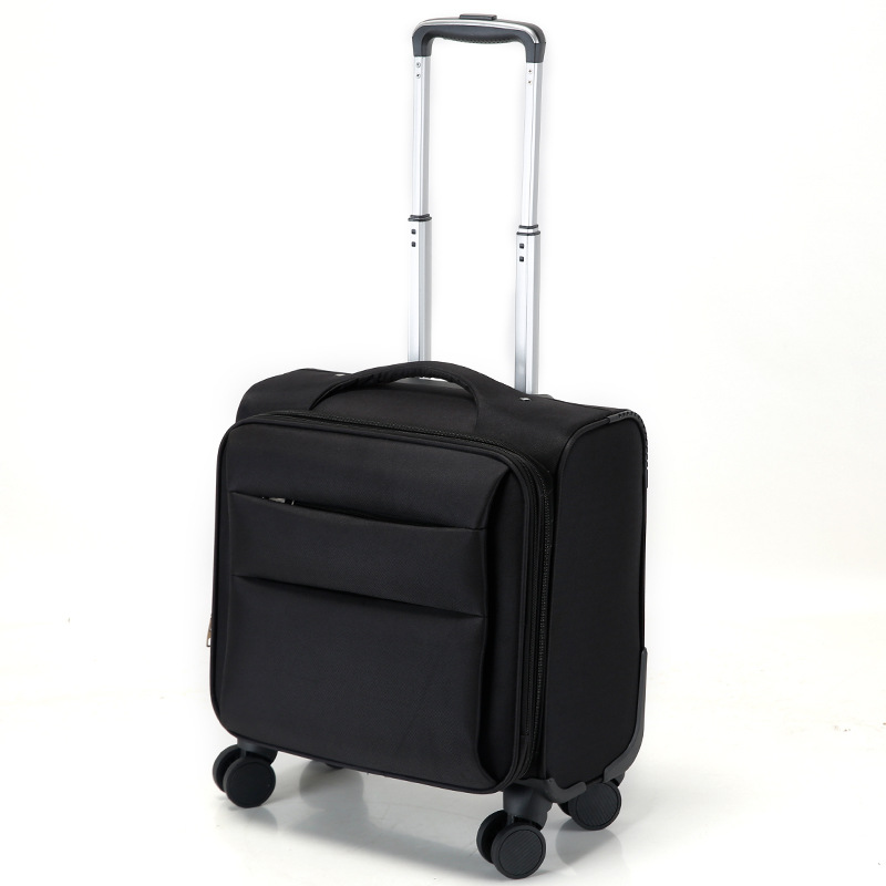 Spinner Wheel Rolling Suitcase 20 Inch - 男性用オックスフォードローリングスーツケース、スピナースーツケース、キャビンラゲッジ、トラベルトロリーバッグ、ホイール付きビジネストラベルバッグ、18インチ