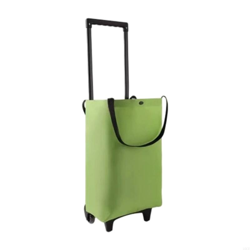 軽量折りたたみトロリーカート格納式ハンドル静かなホイール実用 - Foldable Rolling Luggage Bag のレビューと価格
