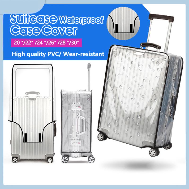 旅行用透明荷物カバー 防水防塵 PVC 耐摩耗性 20～30 - Luggage Protective Cover Transparent のレビューと価格