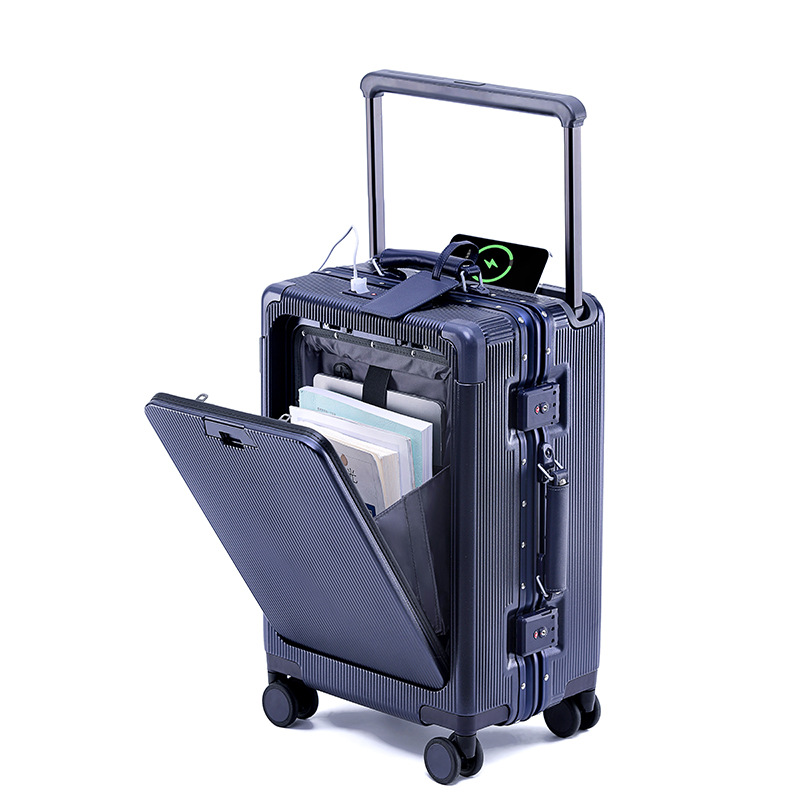 旅行用スーツケース アルミフレーム ワイドトロリーケース 2 - Aluminum Frame Carry On Luggage のレビューと価格