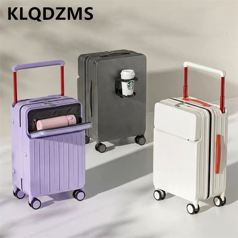 KLQDZMS フロントオープンスーツケース 20