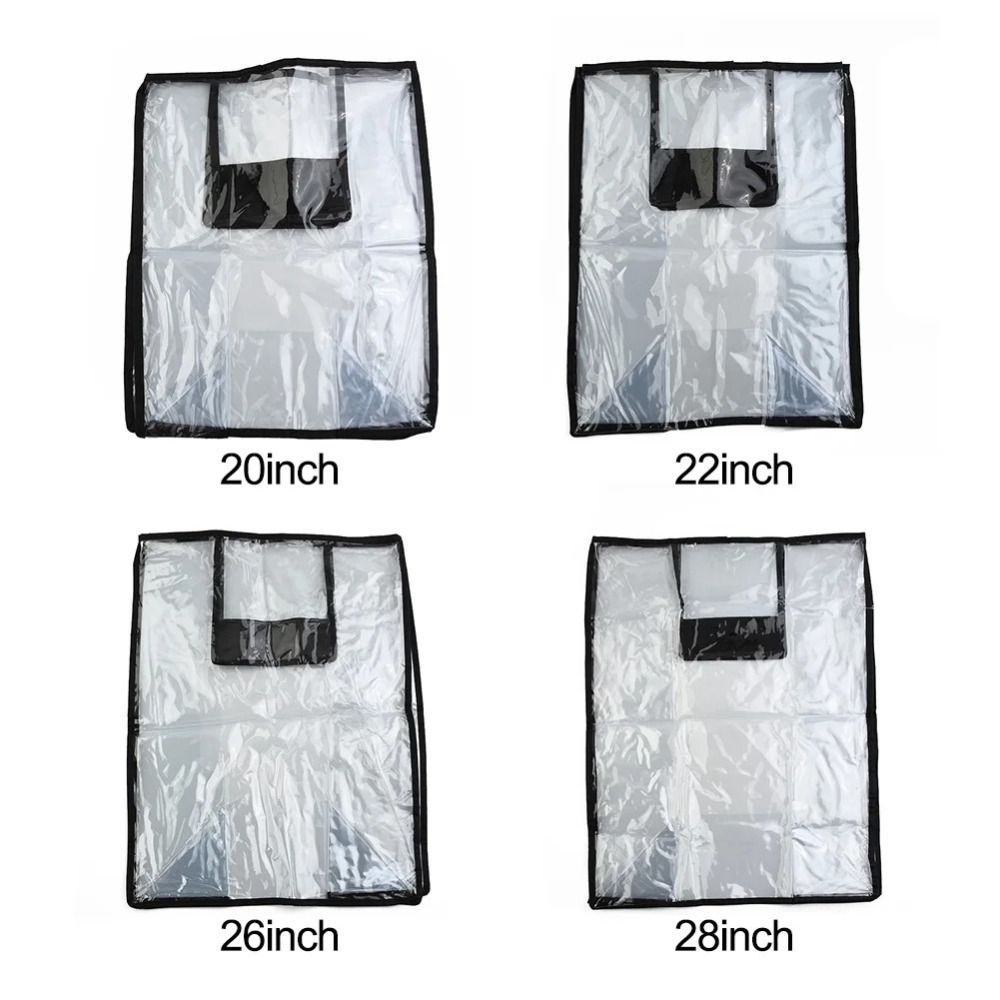 新しい旅行用荷物保護ケース PVC透明荷物カバー 防水耐久性 - Luggage Protective Cover Transparent のレビューと価格