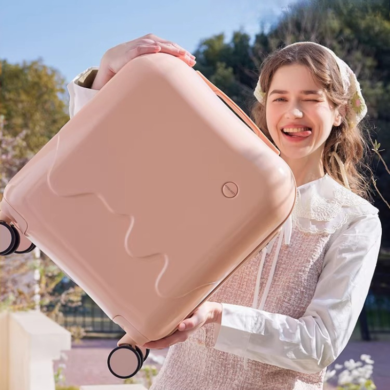 小さな子供用荷物 20 インチ搭乗ボックス学生用スーツケース - Spinner Wheel Rolling Suitcase 20 Inch のレビューと価格