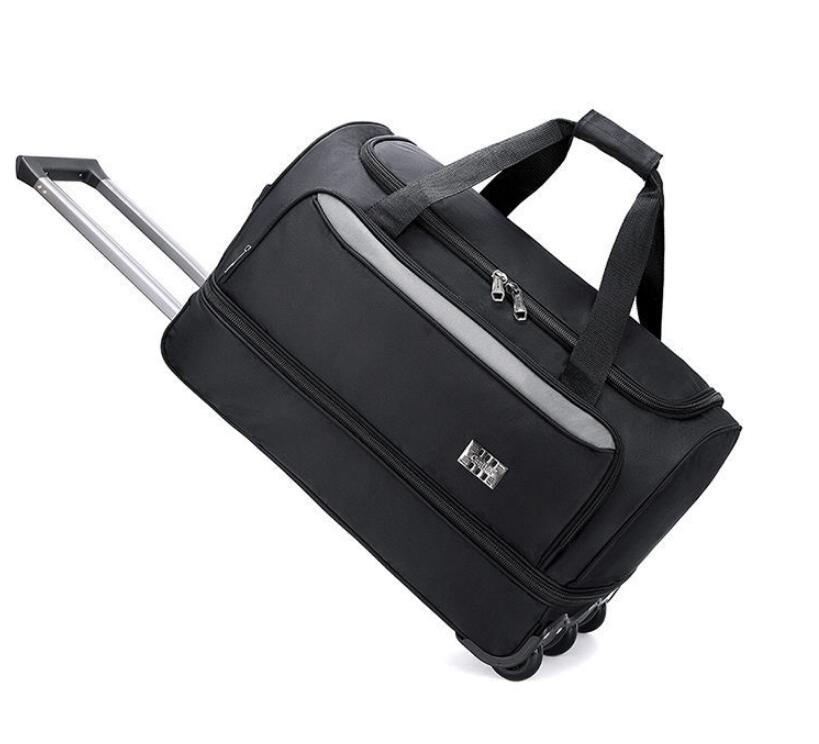 22インチ メンズ 機内持ち込み ハンドバッグ トラベル ト - Foldable Rolling Luggage Bag のレビューと価格