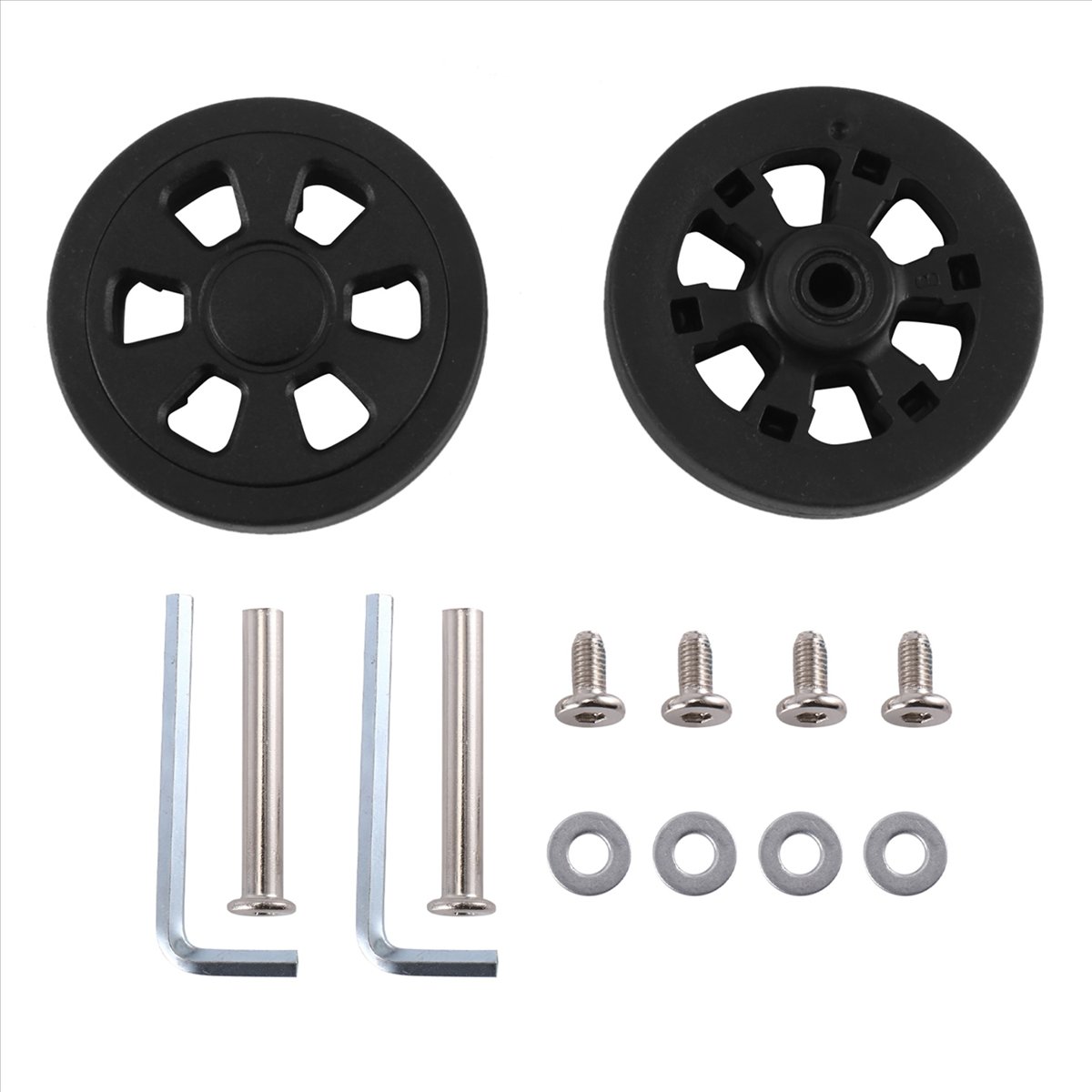 ABQR 60mm x 12mm 荷物用ホイール交換用耐摩耗 - Luggage のレビューと価格
