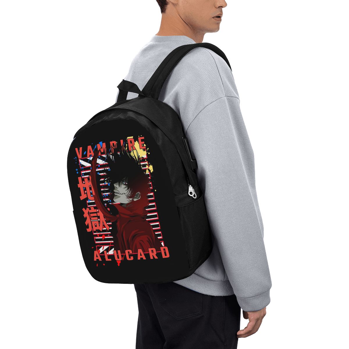 アルカード・ヘルシング漫画バックパック旅行ノートブックバッグ - Backpacks のレビューと価格