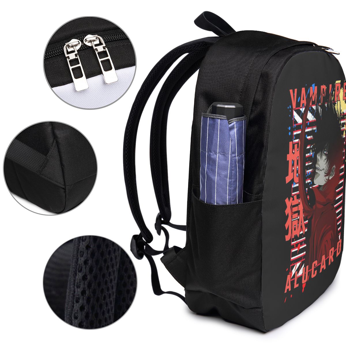 アルカード・ヘルシング漫画バックパック旅行ノートブックバッグ - Backpacks のレビューと価格