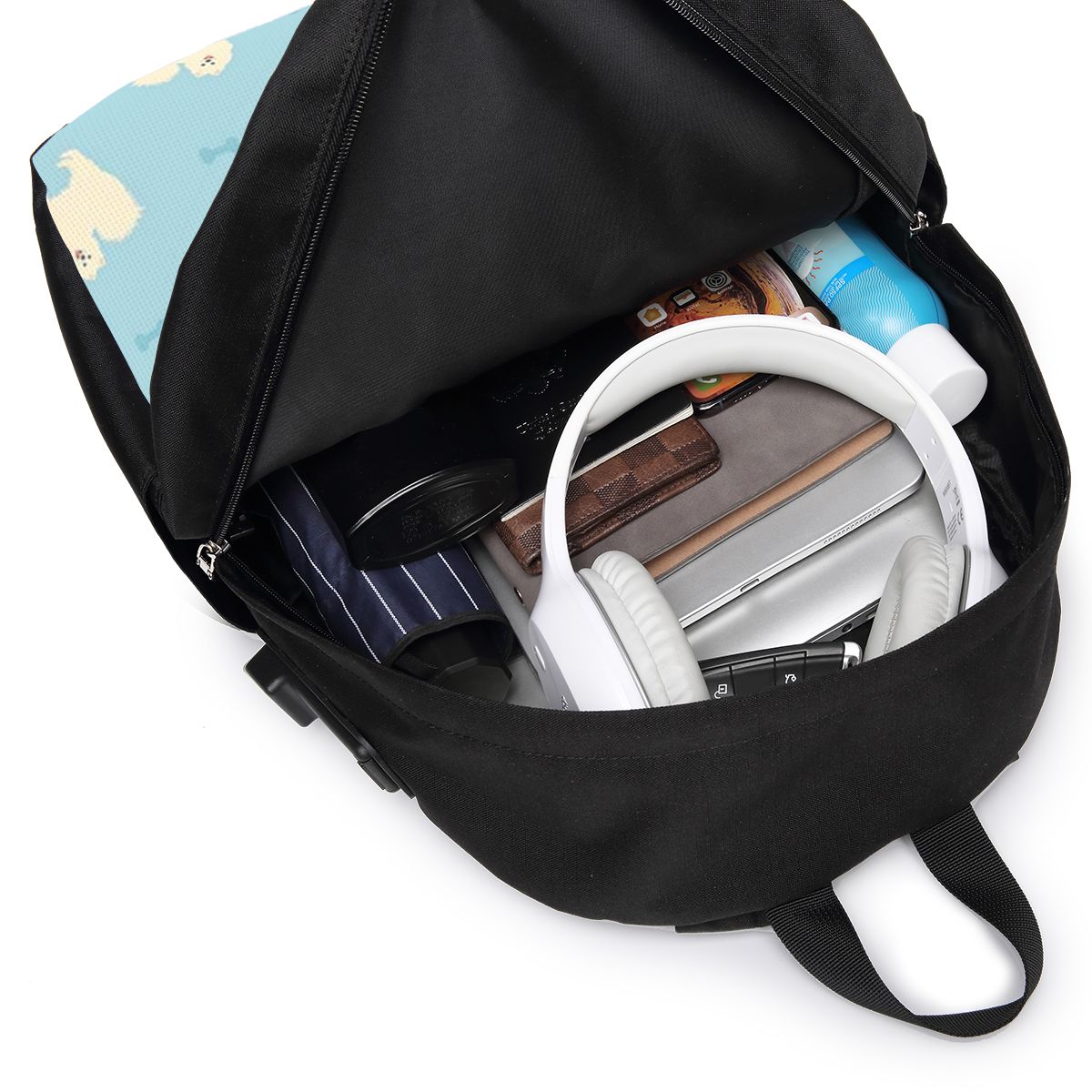 サモエド犬バックパック旅行ノートブックバッグコンピュータ大学 - Backpacks のレビューと価格