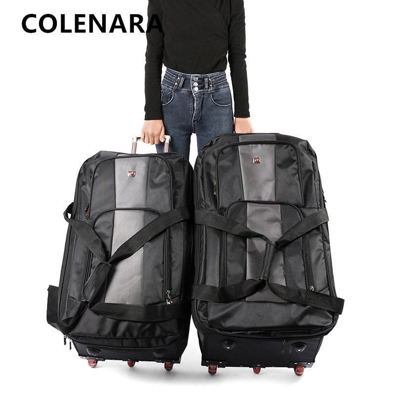 COLENARA 大容量トロリーバッグ 航空貨物バッグ 32 - Foldable Rolling Luggage Bag のレビューと価格
