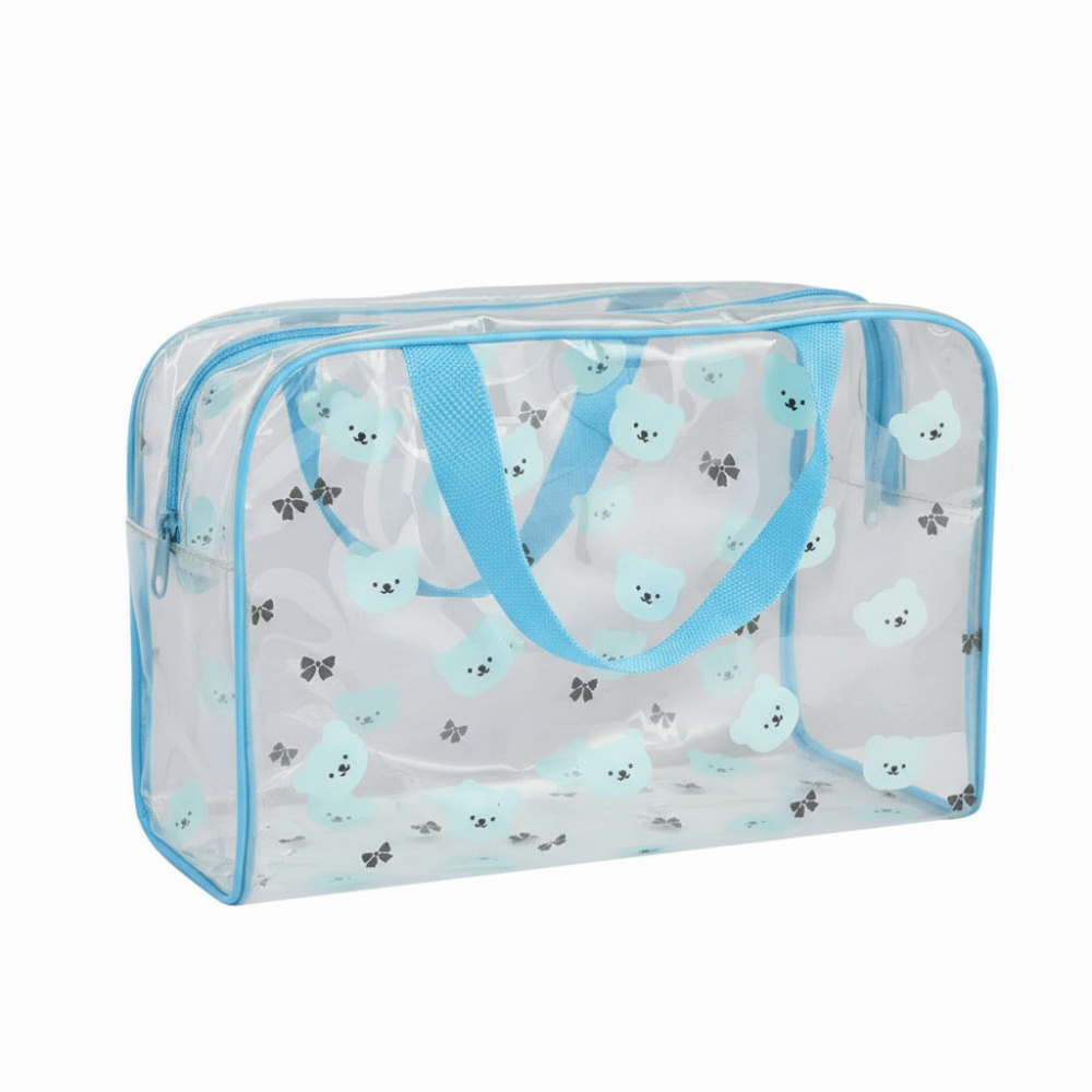 耐久性のある大容量トイレタリーバッグ PVC防水コスメティッ - Cosmetic Bags のレビューと価格