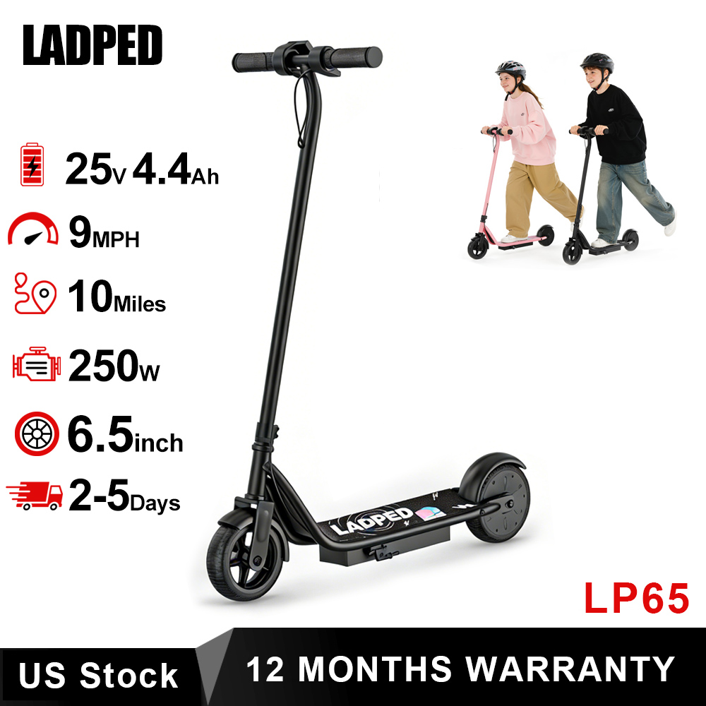 子供用電動スクーター - 3/6/9MPH 3段階速度モード - Kids Ride On Suitcase Scooter のレビューと価格