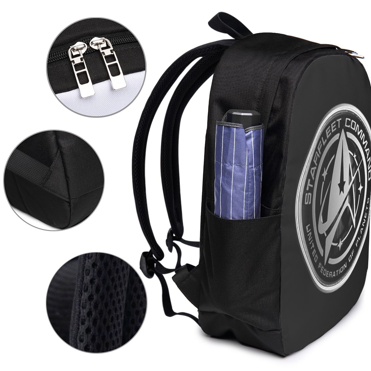 スタートレック SF テレビシリーズ バックパック トラベル - Backpacks のレビューと価格
