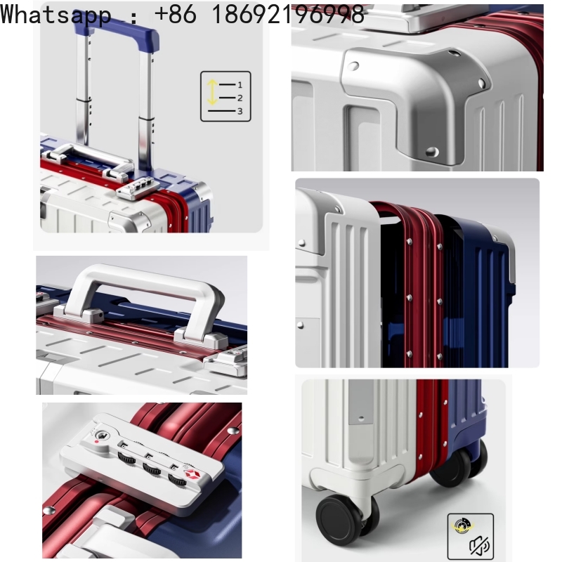 18インチスーツケース 機内持ち込み ローリングラゲッジ 高 - Aluminum Frame Carry On Luggage のレビューと価格
