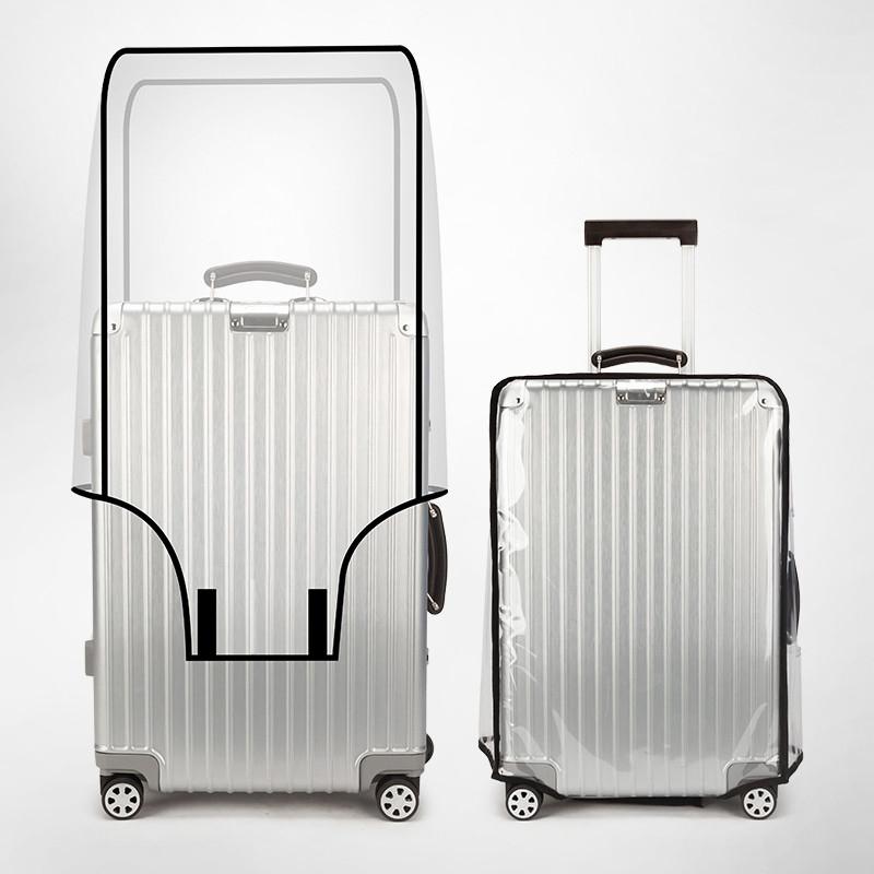 ホットセール中！旅行用透明ラゲッジカバー 防水・防塵PVC製 - Luggage Protective Cover Transparent のレビューと価格